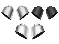 Fabspeed Single Wall Oval Bolt-On Tips. Porsche 993 C2S / C4S 1994-1998 (Wide Body) - FS.POR.993.SWOTW, FS.POR.993.SWOTWBBR, FS.POR.993.SWOTWBP, FS.POR.993.SWOTWBB, 9311125157, 9311125152, 99311198102, 99311198202, 99322093903S, 99311125156, 99311125257, 99311125151, 99311125251 - FS.POR.993.SWOTW, FS.POR.993.SWOTWBBR, FS.POR.993.SWOTWBP, FS.POR.993.SWOTWBB